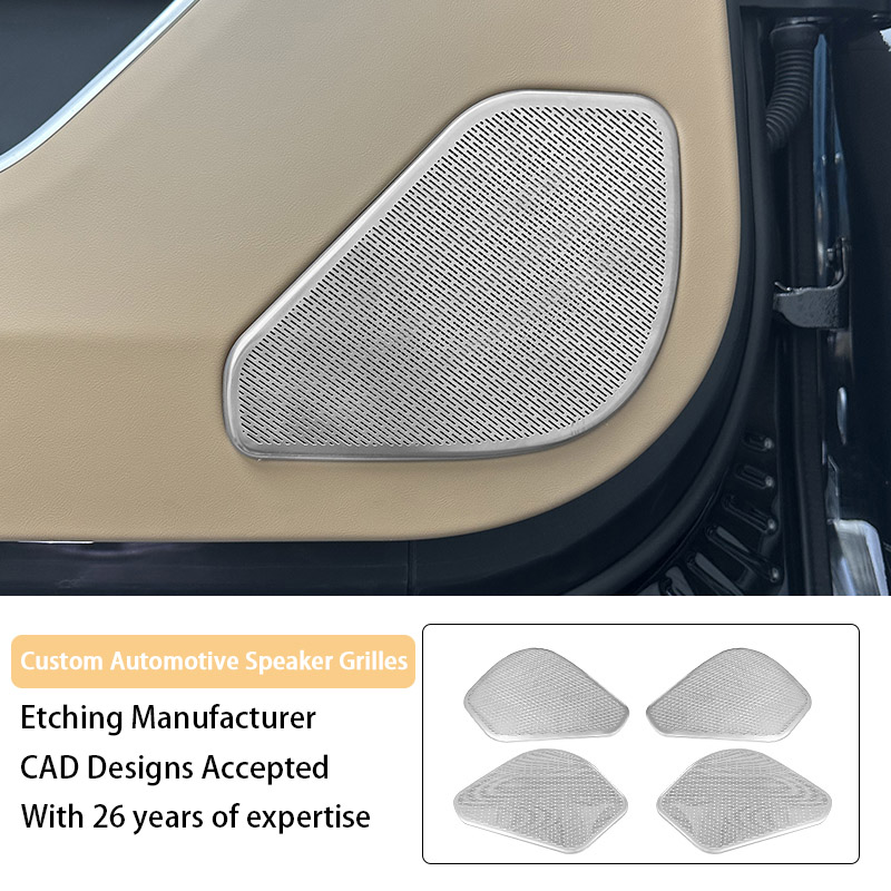 Etched Speaker Grille