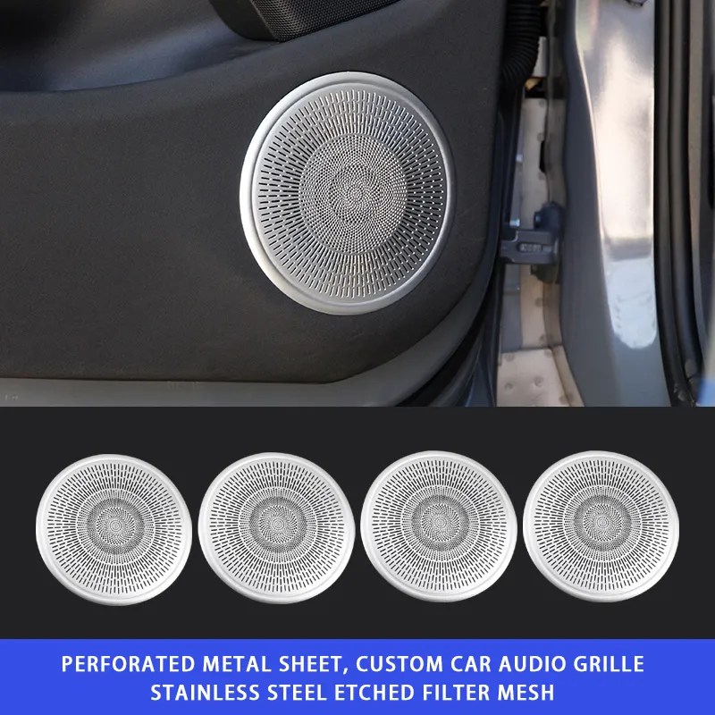 Etched Speaker Grille